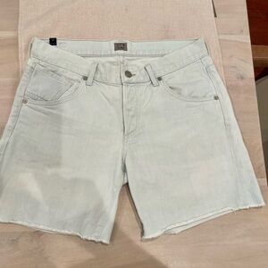 Citizens Of Humanity Light Wash Jean Shorts
